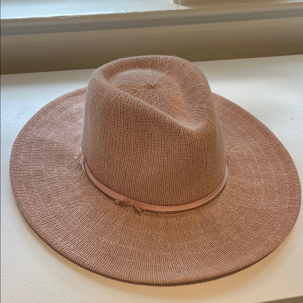 Pink Women's Fedora Sun Hat